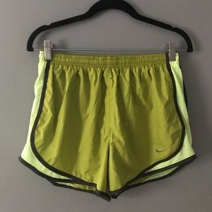 Nike Dri-Fit Green Running Shorts